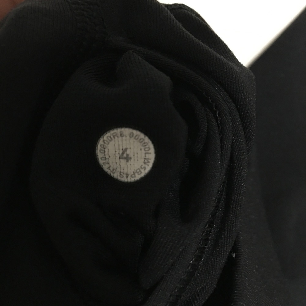 Lot of 4 Lululemon Align High Rise Leggings Women Sz 4 Black Wunder Under Tight - Picture 13 of 14